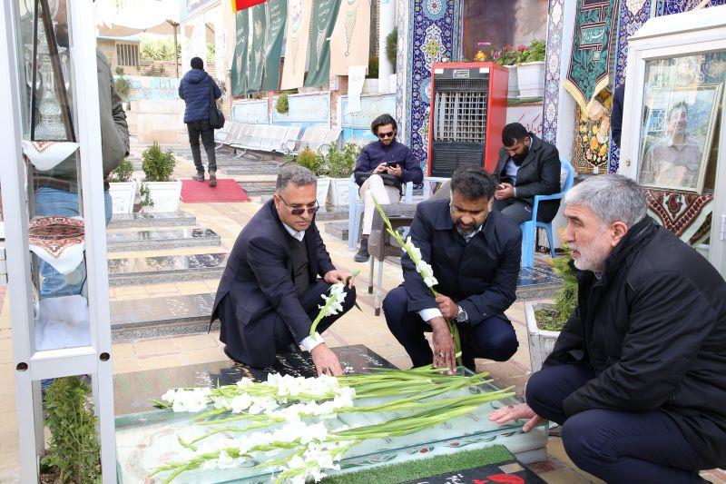 تجدید میثاق اعضای هیات مدیره بانک مسکن  با آرمانهای سردار شهید سپهبد حاج قاسم سلیمانی